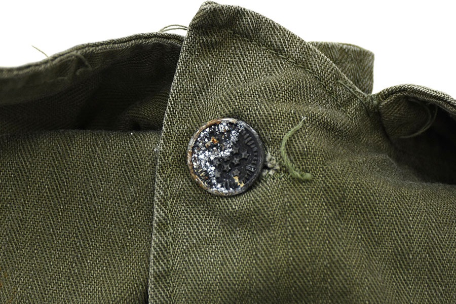 40s US.ARMY M-43 HBT ジャケット　13スターボタン 40's U.S.ARMY M-43 HBTジャケット 13スターボタン 表記(36R