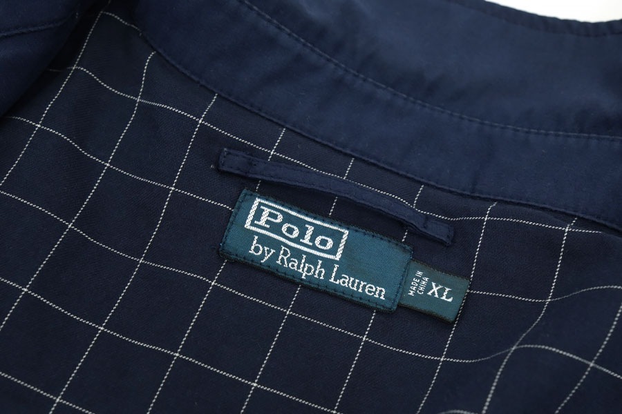 ラルフローレン スウィングトップ 裏ウィンドウ・ペンチェック 表記(XL