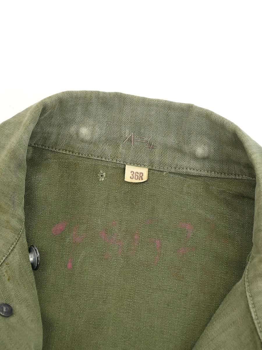 【良品】RRL ダブルアールエル M-43 ヘリンボーンツイル 13スターボタン RRL ダブルアールエル ヘリンボーン ツイル オーバーシャツ