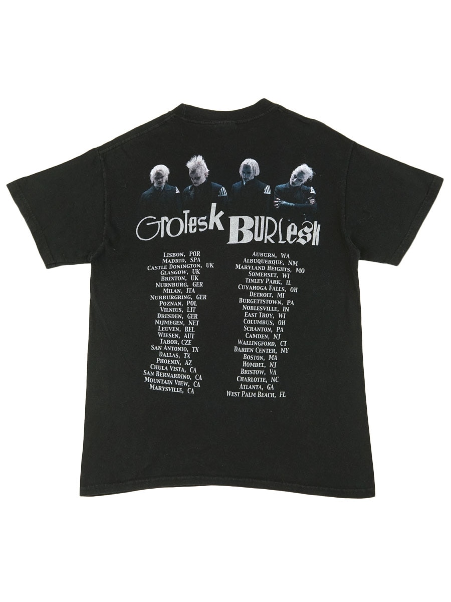 00's M&O MARILYN MANSON ''GROTESK BURLESK'' 両面プリントT