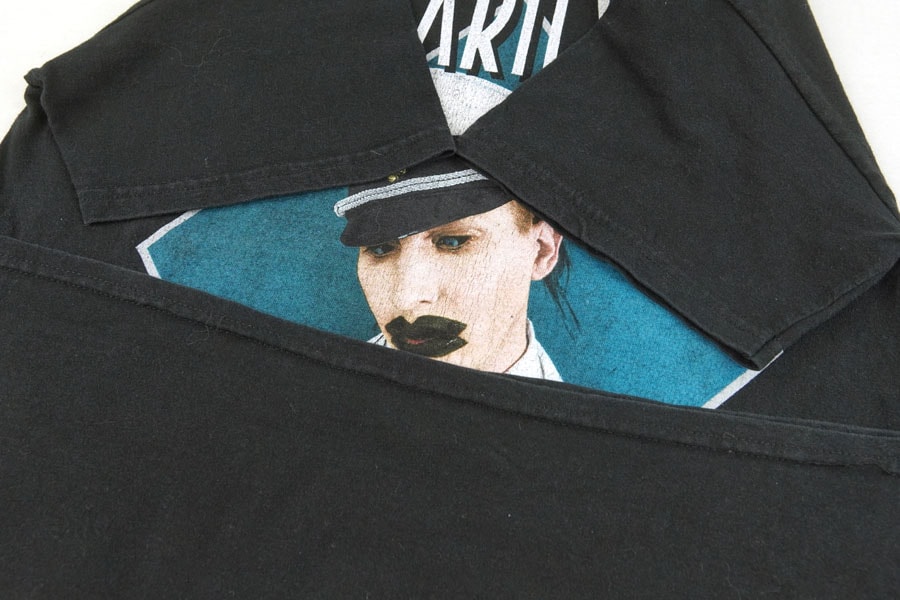 00's M&O MARILYN MANSON ''GROTESK BURLESK'' 両面プリントT