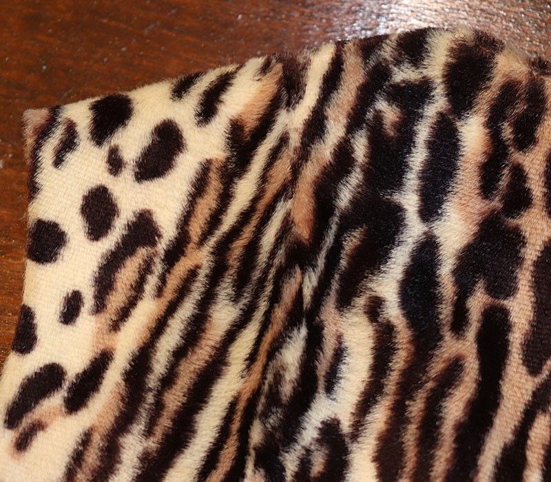 1960s LEOPARD VEST , Size LADY'S