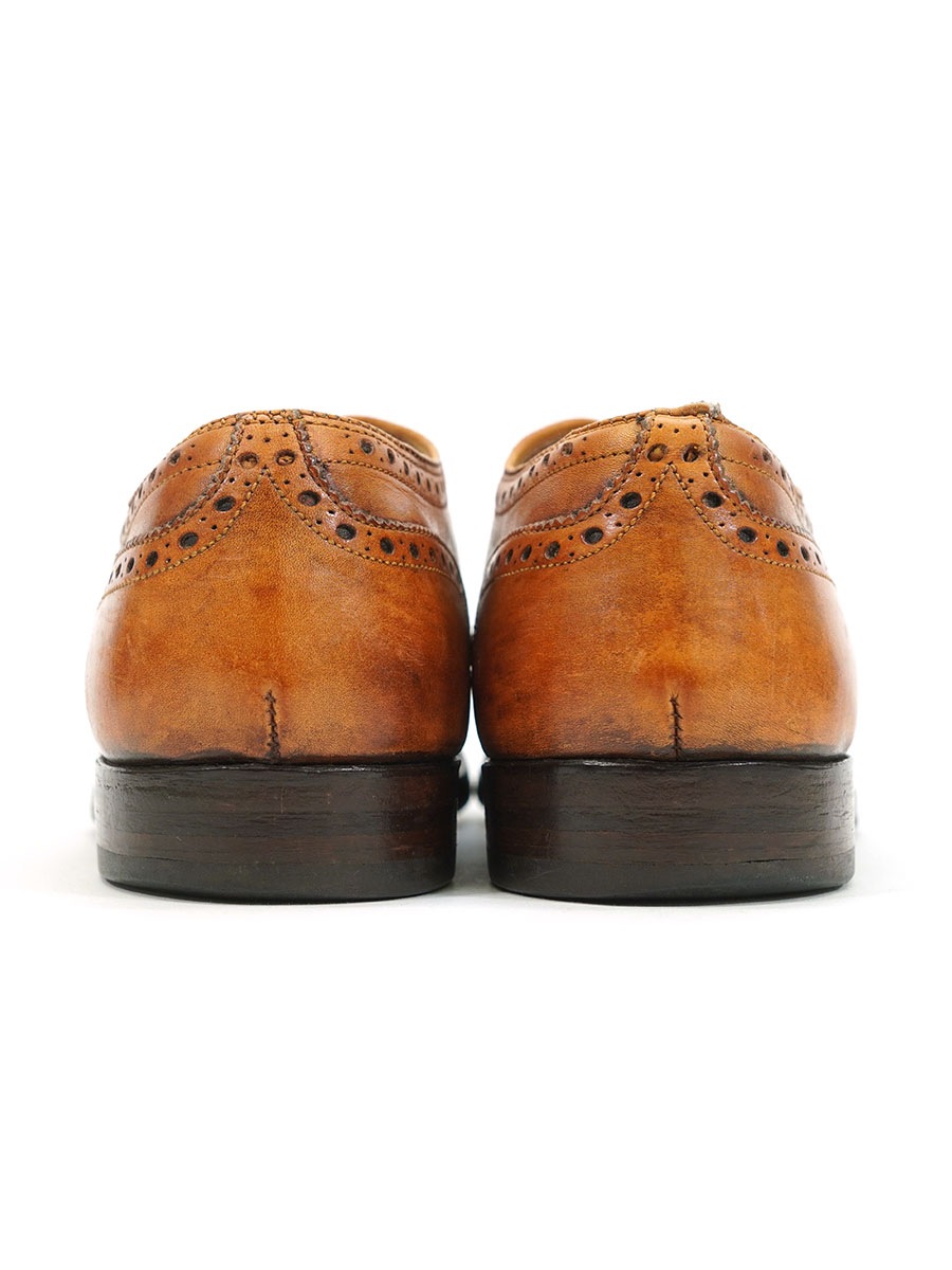 USA製 BROOKS BROTHERS メダリオン レザーシューズ ブラウン 表記(7 1