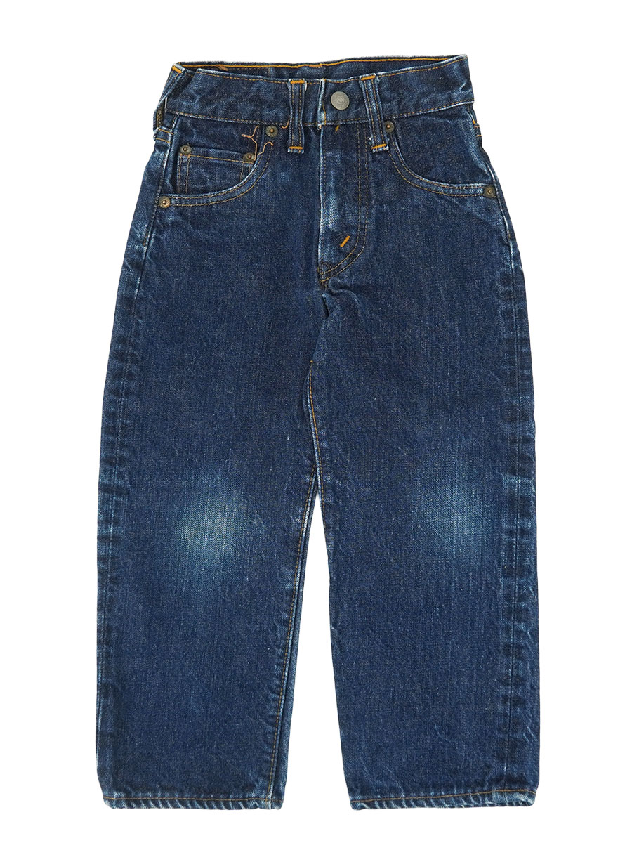 60's Levi's 302 BIG-E デニムパンツ 良雰囲気 表記(21x28) キッズ