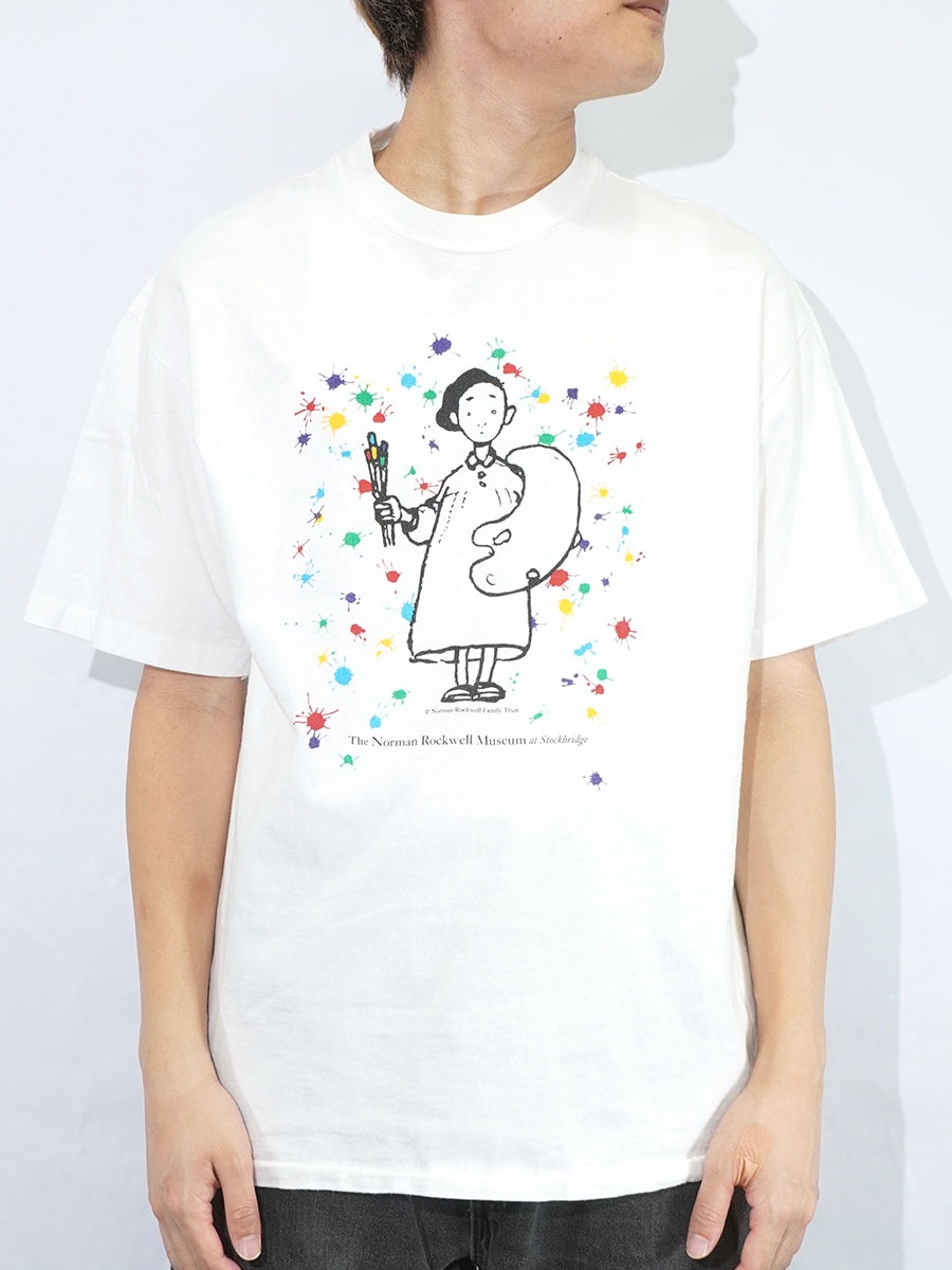 90's Hanes ''The Norman Rockwell Museum at Stockbridge'' Tシャツ