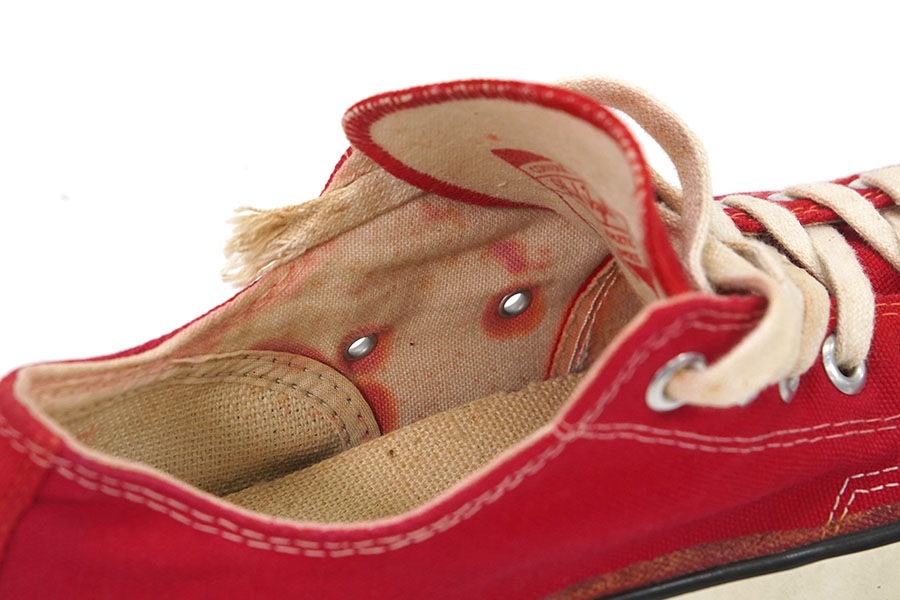 70's コンバース 1つ星 チャックテイラーLO レッド 表記(7) USA製