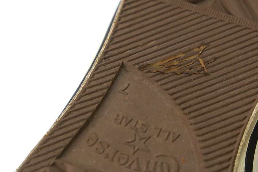 70's コンバース 1つ星 チャックテイラーLO レッド 表記(7) USA製