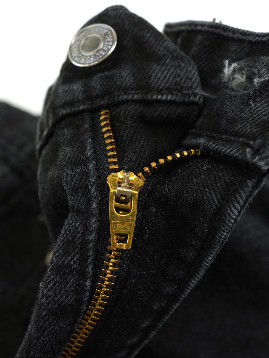 90's Levi's 550 オリジナルショーツ ブラック 表記(36) USA製