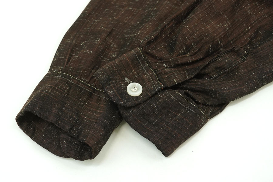 50'S PENNEY'S TOWNCRAFT KASURI RAYON SHIRT (SIZE.MEDIUM)