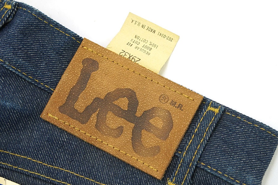 80's Lee 202 Regular Fit/Boots Cut ブーツカットデニムパンツ 濃紺 表記(29x32) DEAD