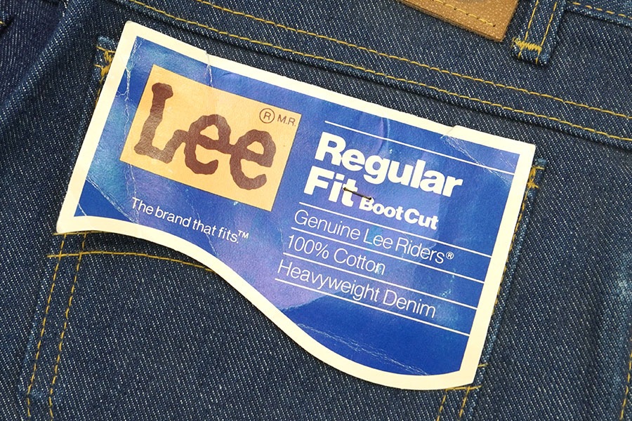 80's Lee 202 Regular Fit/Boots Cut ブーツカットデニムパンツ 濃紺 表記(29x32) DEAD