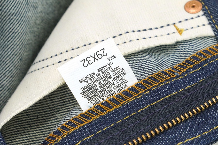 80's Lee 202 Regular Fit/Boots Cut ブーツカットデニムパンツ 濃紺 表記(29x32) DEAD