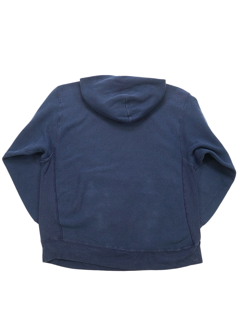 80'S CHAMPION REVERSE WEAVE TYPE ''NAVY'' HOODED SWEAT SHIRT (SIZE