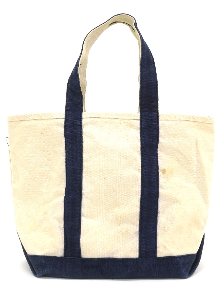 【ヴィンテージ】80sHIGH SIERRA CANVAS TOTE BAG 80'S～ HIGH SIERRA CANVAS TOTE BAG NATURAL/NAVY | NEW ITEM