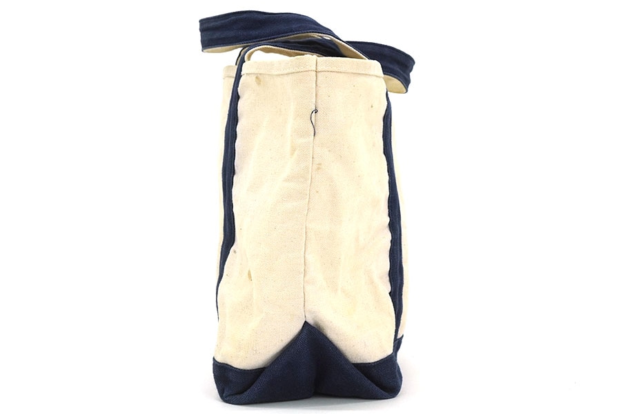 80'S～ HIGH SIERRA CANVAS TOTE BAG NATURAL/NAVY | NEW ITEM