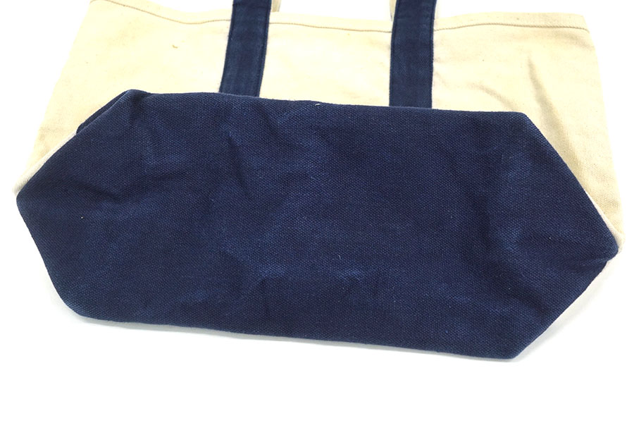 80'S～ HIGH SIERRA CANVAS TOTE BAG NATURAL/NAVY | NEW ITEM