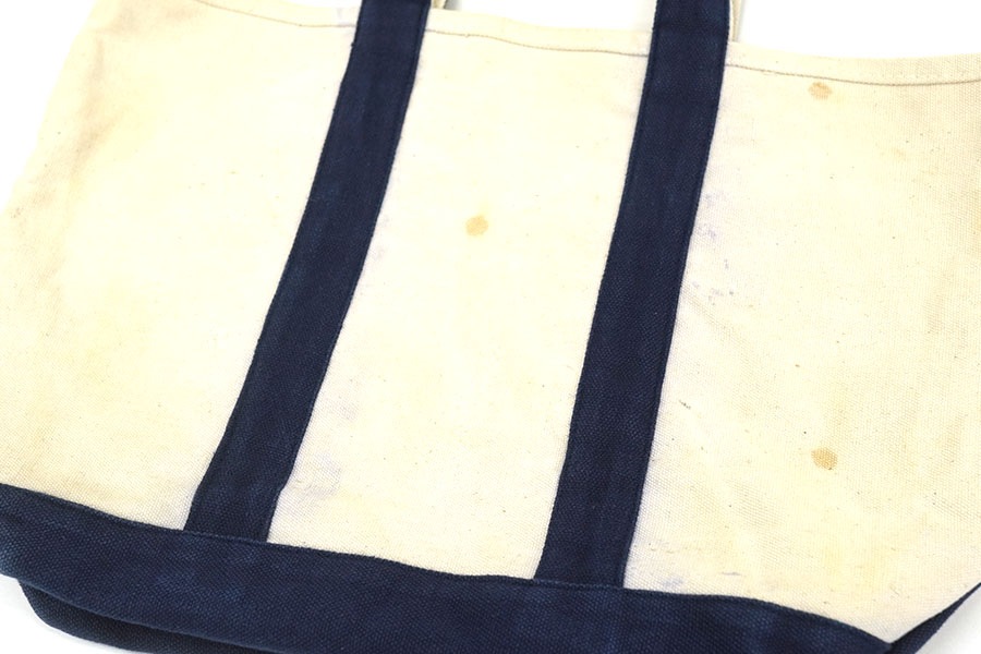 80'S～ HIGH SIERRA CANVAS TOTE BAG NATURAL/NAVY | NEW ITEM
