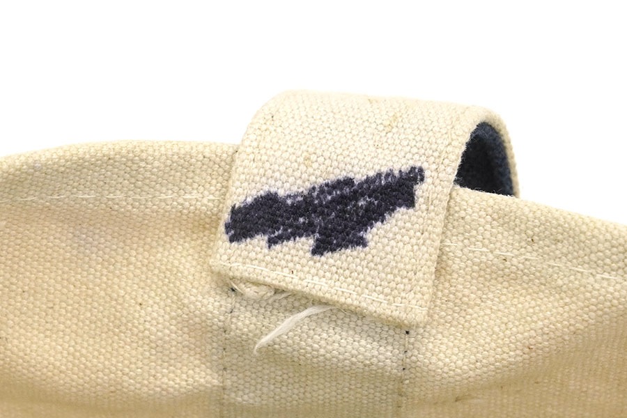 80'S～ HIGH SIERRA CANVAS TOTE BAG NATURAL/NAVY | NEW ITEM