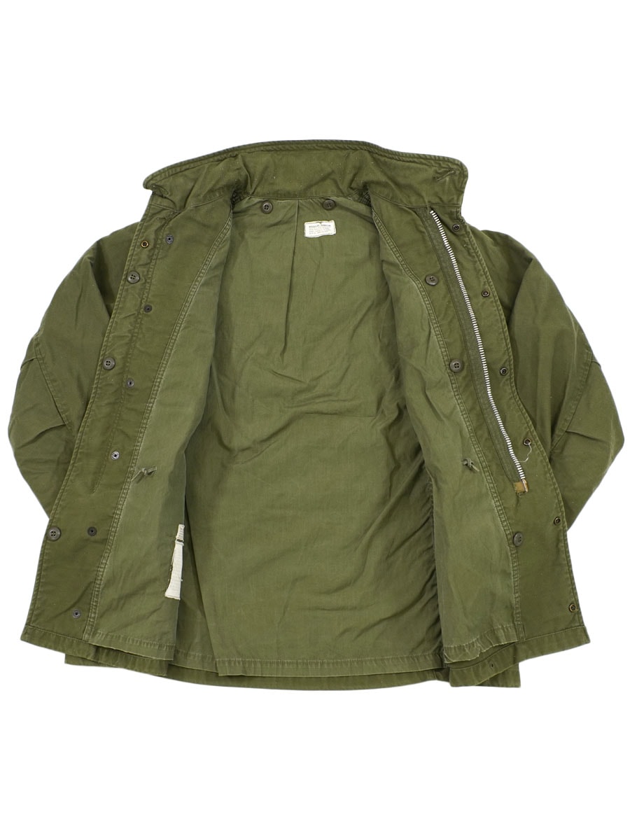 60's U.S.ARMY M-65 フィールドジャケット 1st エポレットなし