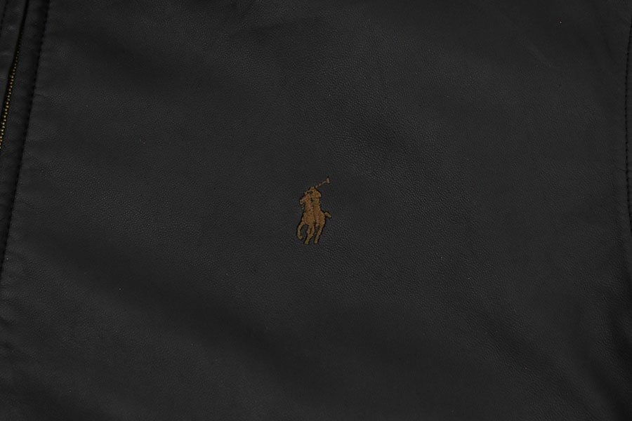 ラルフローレン レザースウィングトップ ブラック 表記(L) | NEW ITEM