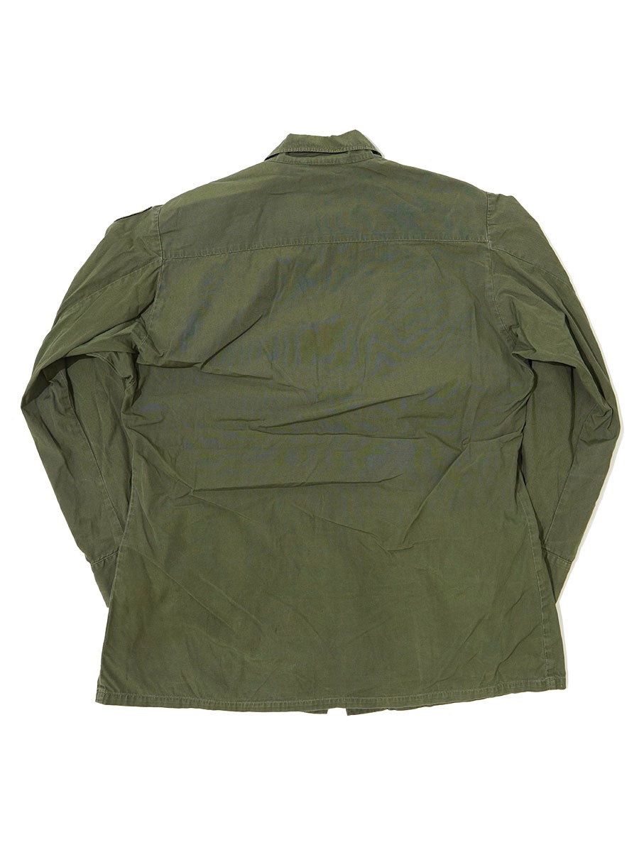 60s U.S.ARMY ジャングルファティーグジャケット 3rd ノンリップ 表記