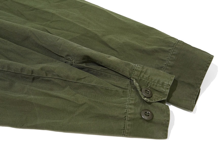 60s U.S.ARMY ジャングルファティーグジャケット 3rd ノンリップ 表記