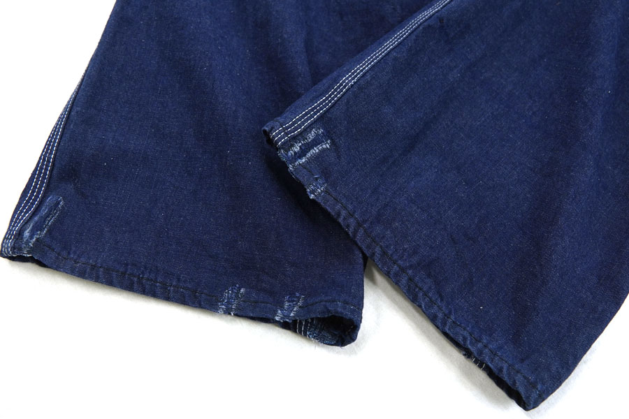 60's Sears VAT DYED DENIM ペインターパンツ 濃紺 実寸(41x29) | SOLD