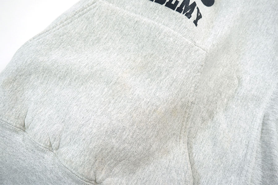 USA製 the cotton exchange 3段プリント スウェット L 古着 90s USA製 The Cotton Exchange 「CRAND VALLEY STATE」 3