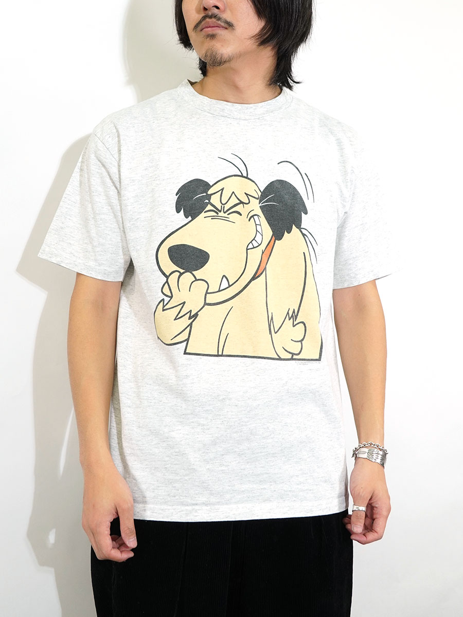 90's All Sport チキチキマシン猛レース プリントTシャツ グレー