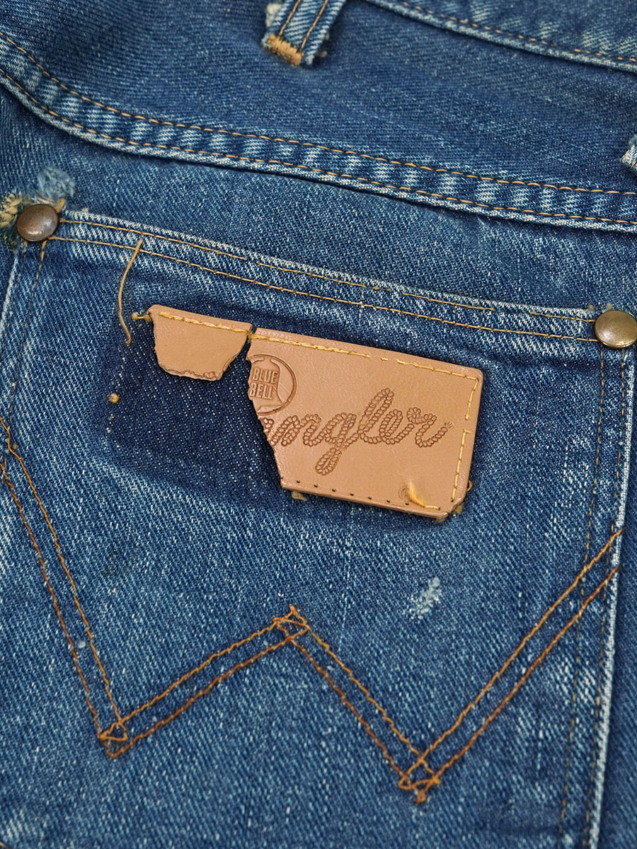 Wrangler 60s 11mwz デニムパンツ　W33 60's～ Wrangler 11MWZ デニムパンツ 良雰囲気 表記(30x30) | すべての