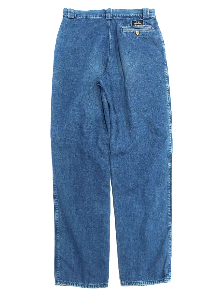 80's～ LEVI'S 2タック デニムスラックス 裏地付き 表記(W31 L34) イタリア製