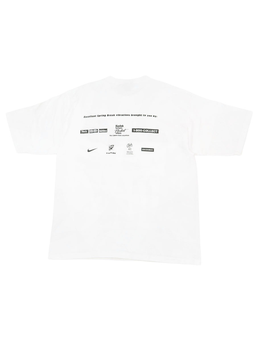 90'S UNIONBAY ''MTV/SPRING BREAK '96'' T SHIRT (APPROX.LARGE)