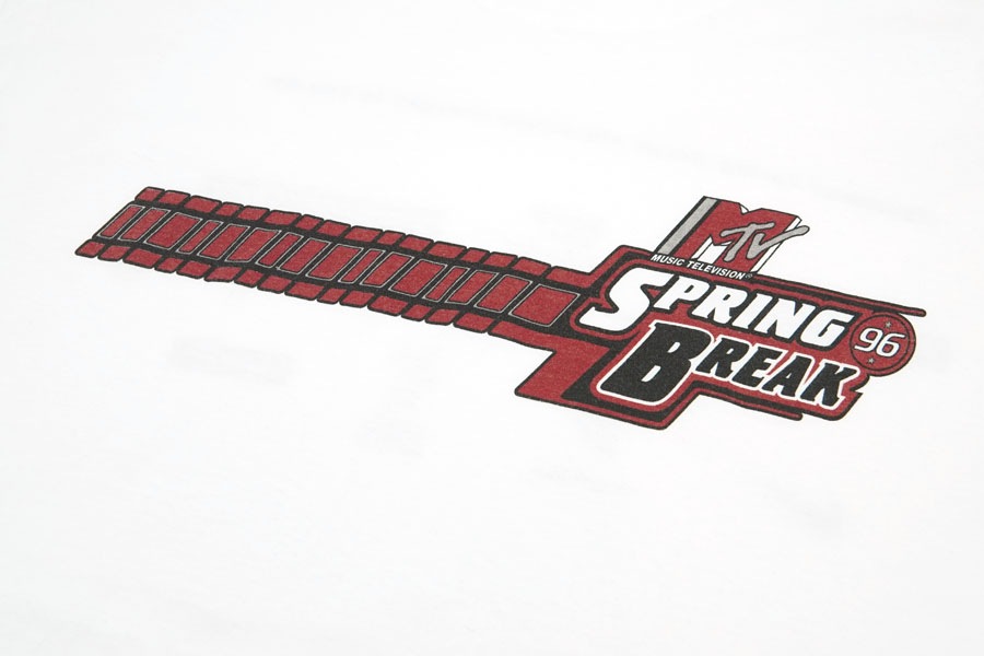 90'S UNIONBAY ''MTV/SPRING BREAK '96'' T SHIRT (APPROX.LARGE)
