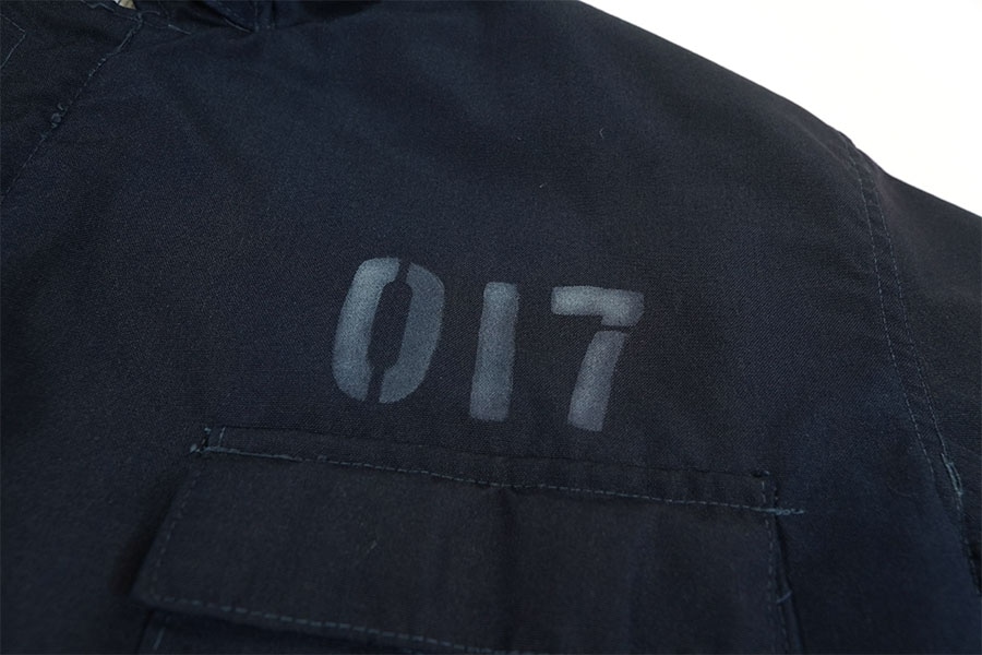 90s　US NAVY　A-2　アラミド デッキジャケット　ステンシル　L 4eeff3e75a4e54e83db2bfdcb55995