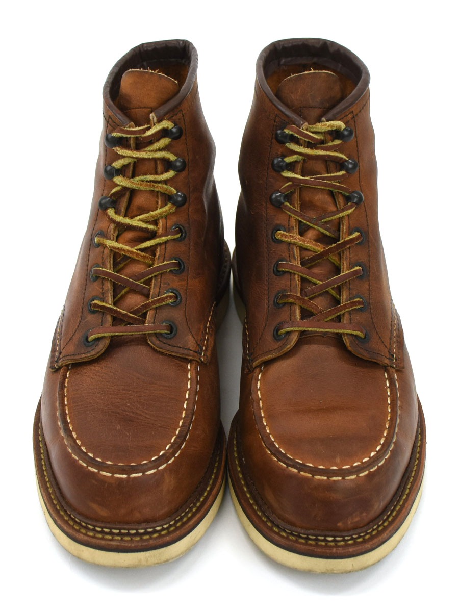 レッドウィング 1907 6インチクラシックモック カッパー「ラフ＆タフ
