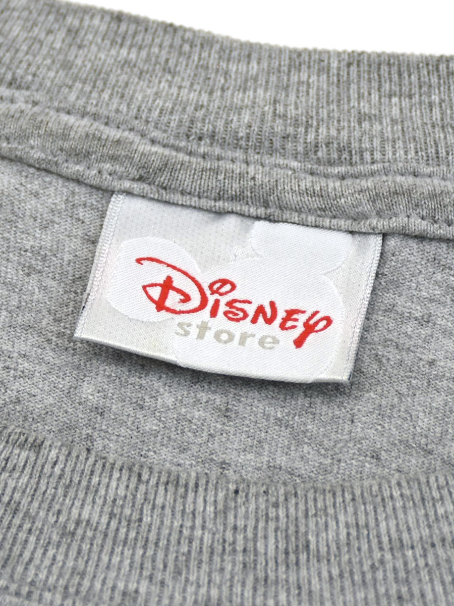 00's Disney store ''THE INCREDIBLES'' プリントTシャツ グレー 実寸(XL位)