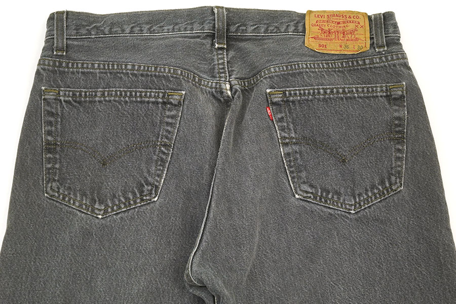 90'S LEVI'S 501 BLACK JEANS (SIZE.W36 L30) MADE IN USA | NEW ITEM