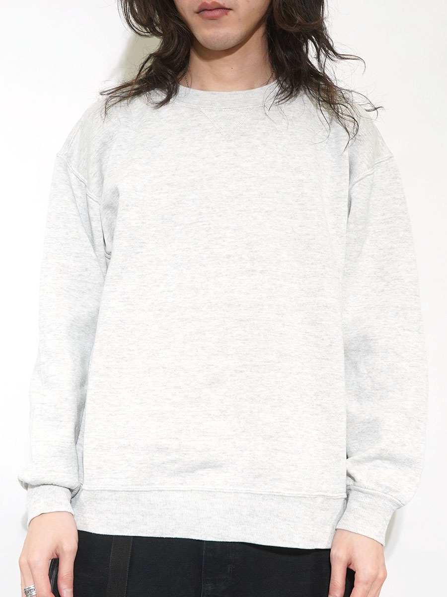 90's RUSSELL ATHLETIC 無地 前Vスウェット グレー 表記(XL) USA製