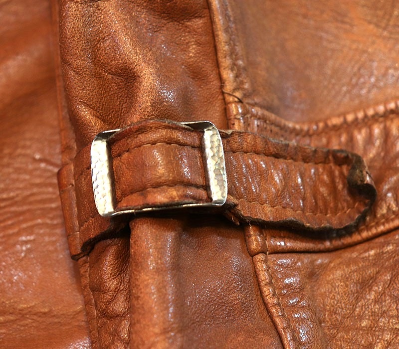 1940s LEATHER JACKET , Size 42