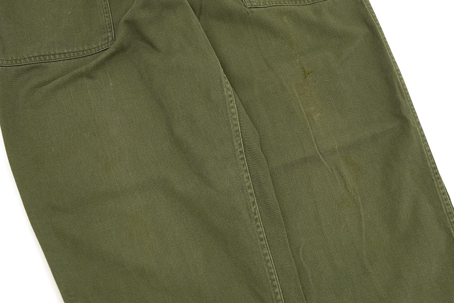 60's～ U.S.ARMY 13スターボタン ベイカーパンツ ジッパータイプ 実寸