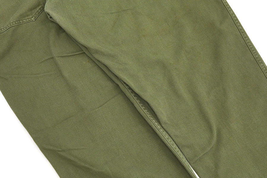 60's～ U.S.ARMY 13スターボタン ベイカーパンツ ジッパータイプ 実寸