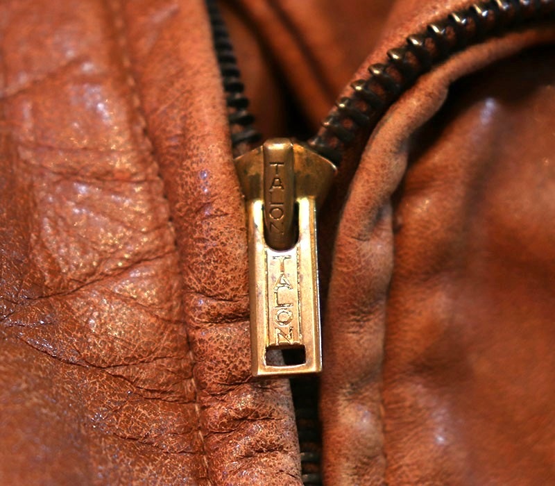 1940s LEATHER JACKET , Size 42