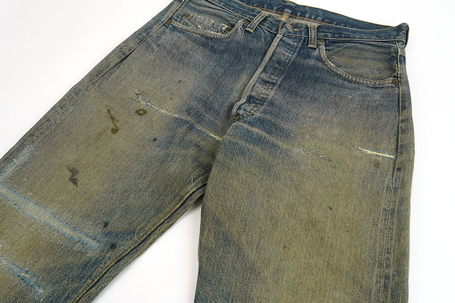 60's Levi's 501 BIG-E デニムパンツ 味ありリペア 良雰囲気 実寸