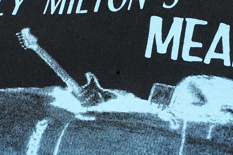 90's Hanes ''STANLEY MILTON'S MEAN STREAK'' Tシャツ ブラック 表記(XL)