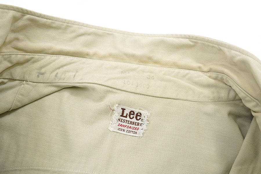 60's Lee WESTERNER ウエスタンシャツ 表記(16 1/2)