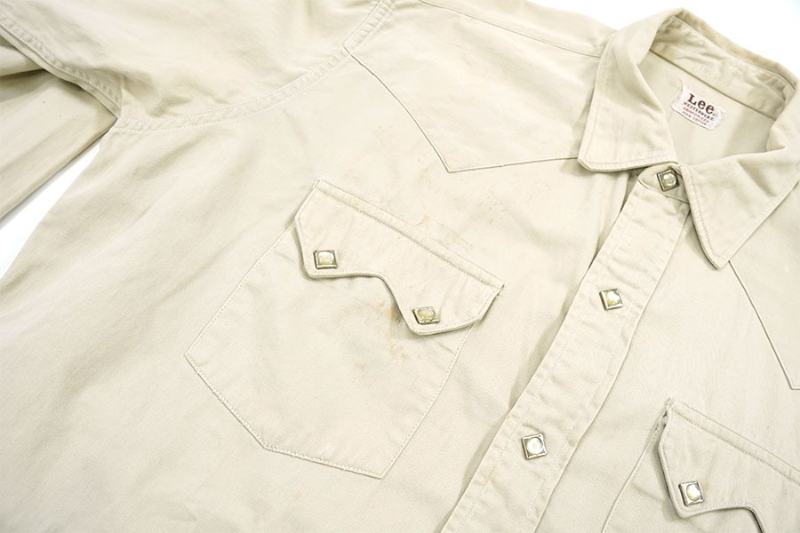 60's Lee WESTERNER ウエスタンシャツ 表記(16 1/2)
