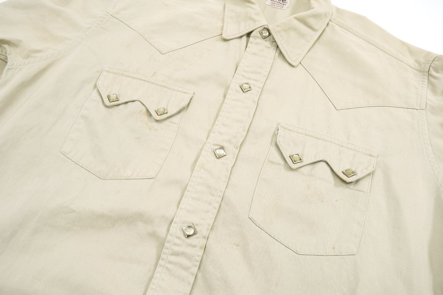 60's Lee WESTERNER ウエスタンシャツ 表記(16 1/2)