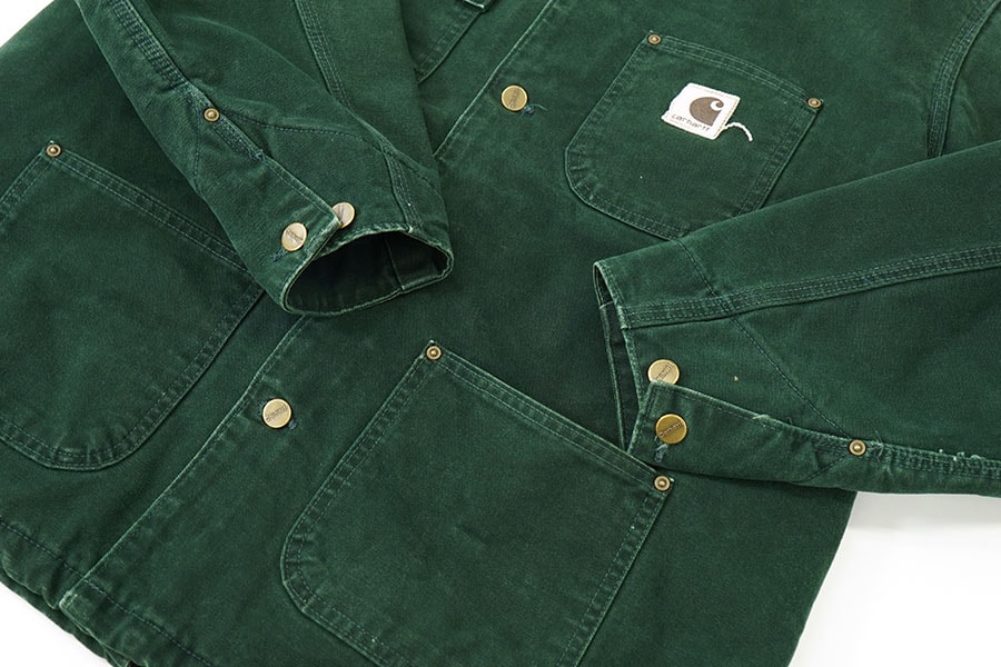 USA製 カーハート ミシガンチョアコート ブランケットライナー ダーク