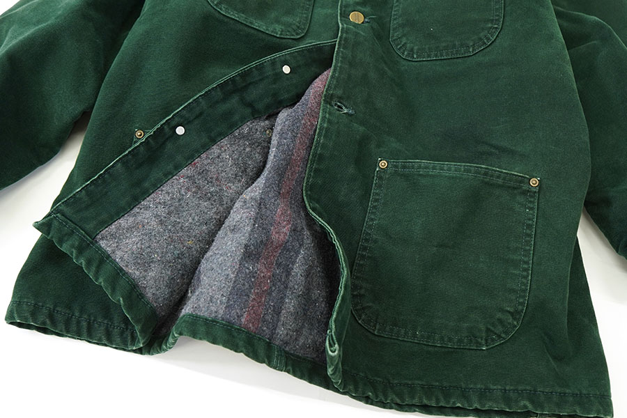 USA製 カーハート ミシガンチョアコート ブランケットライナー ダーク