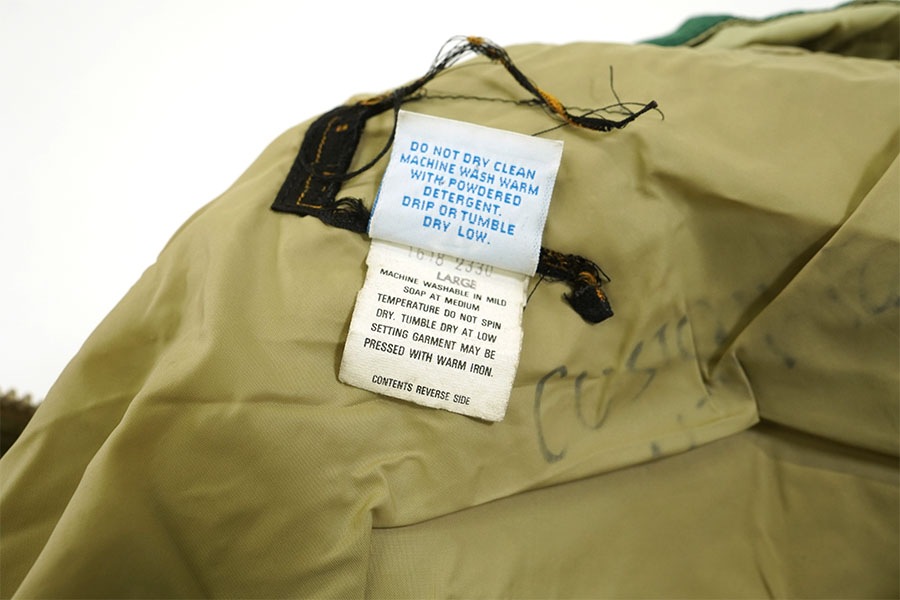 80's 黒タグ エディバウアー ゴアテックスパーカ 表記(L) グリーン